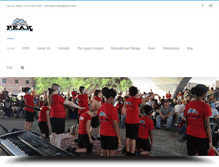 Tablet Screenshot of peakambassadors.com